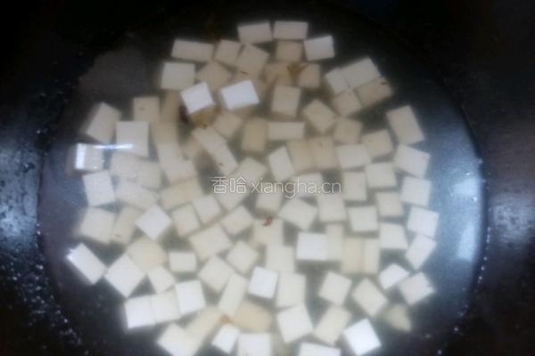 红油豆腐的做法图解2