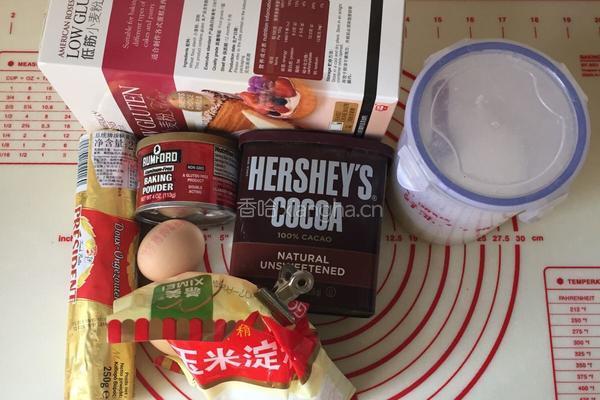 可可华夫饼的做法图解1