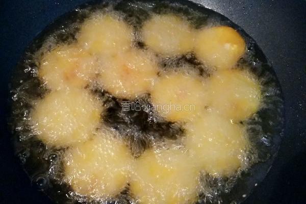 蒜香南瓜饼的做法图解15