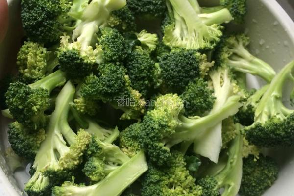 清炒西兰花的做法图解1