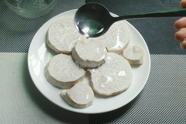 玫瑰蜜汁芋头的做法图解4