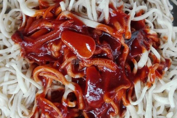 豆角焖饭的做法图解5