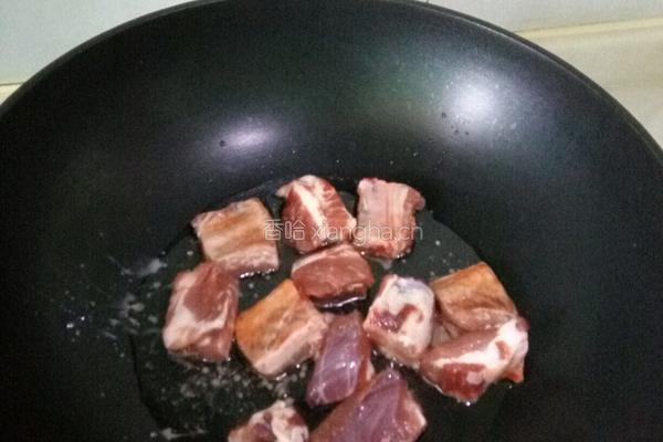 洋葱烧净排的做法图解2
