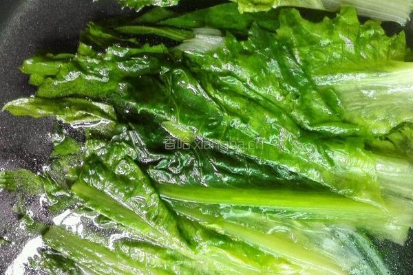 豉汁油麦菜的做法图解6