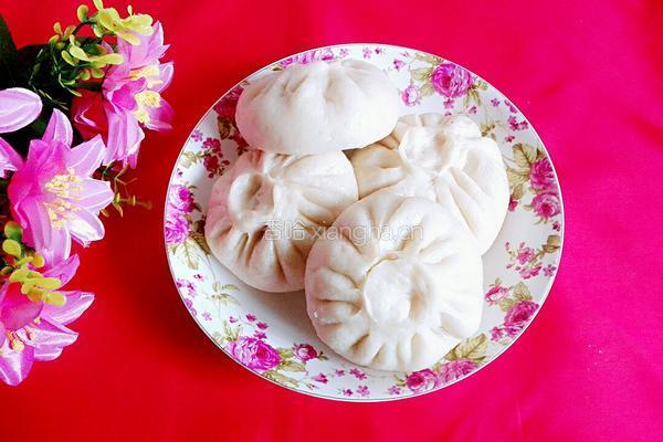 韭菜鸡蛋豆腐包子的做法图解12