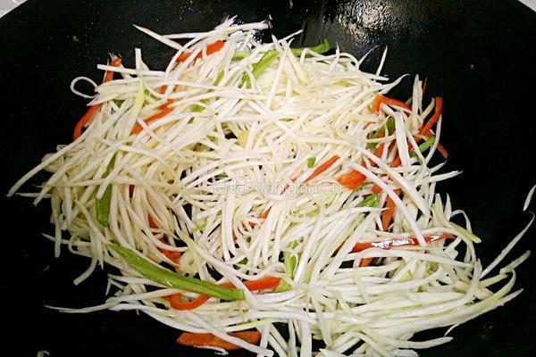 蚝油茭白的做法图解4
