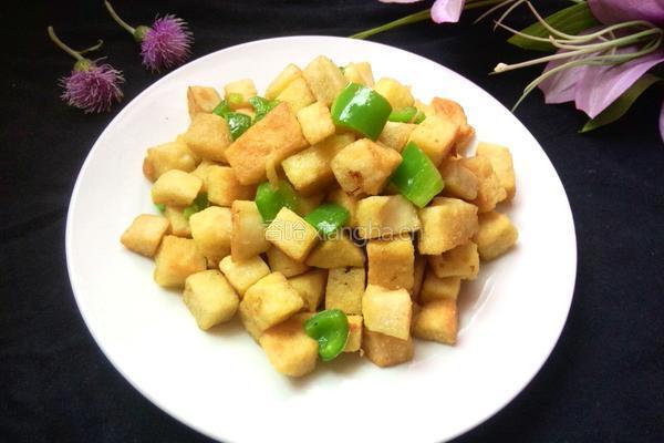 炒馍花的做法图解9