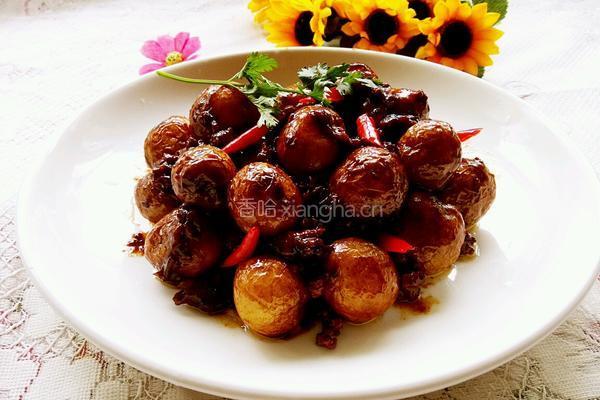 肉沫酱香小土豆的做法图解10