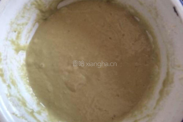 蔓越莓抹茶发糕的做法图解4