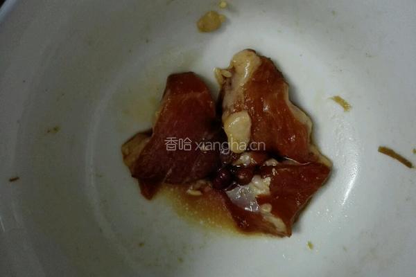 红豆栗子肉粽的做法图解3