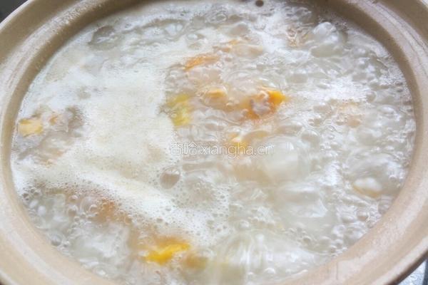 排骨南瓜米粥的做法图解12