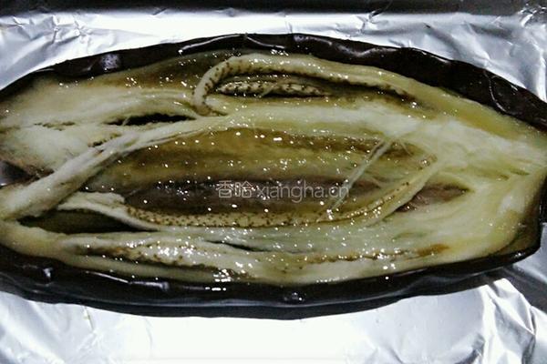 烤茄子的做法图解3