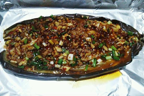 烤茄子的做法图解7
