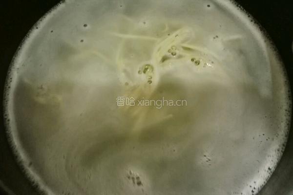 阳春面的做法图解3