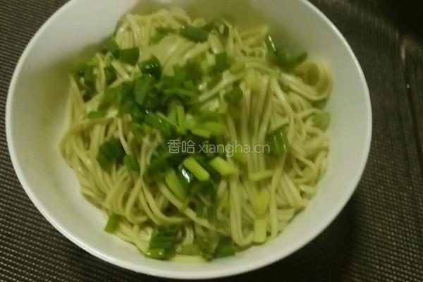 阳春面的做法图解5