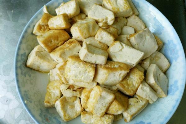鱼籽烧豆腐的做法图解4