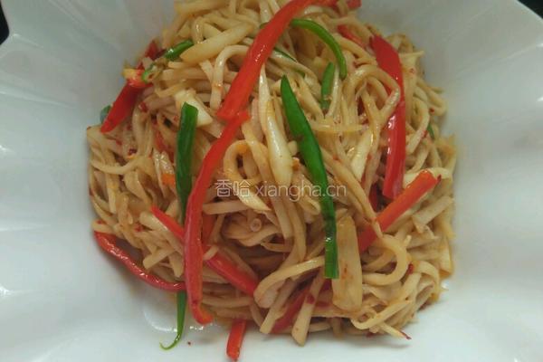 麻辣芋头丝的做法图解5