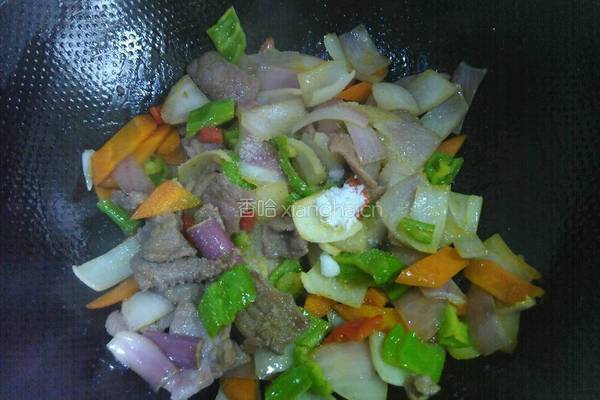 牛肉炒洋葱的做法图解9