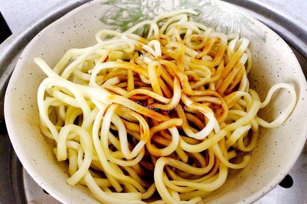 蒸面条的做法图解4