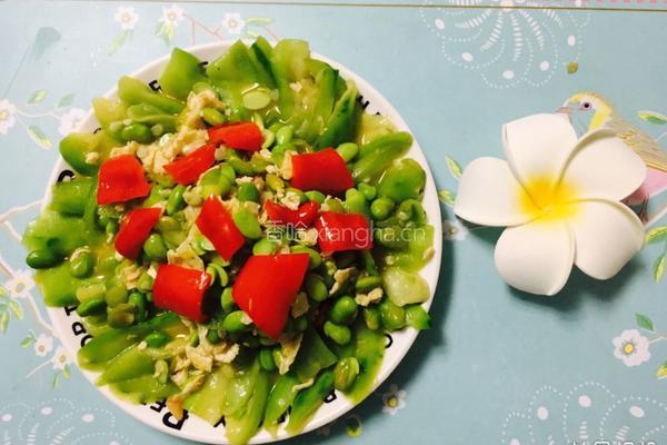 丝瓜毛豆的做法图解8