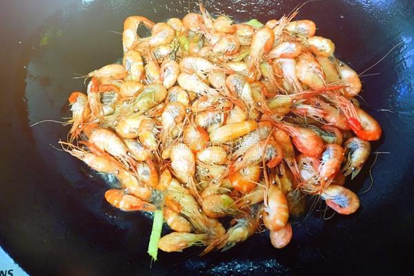 干炒河虾的做法图解4