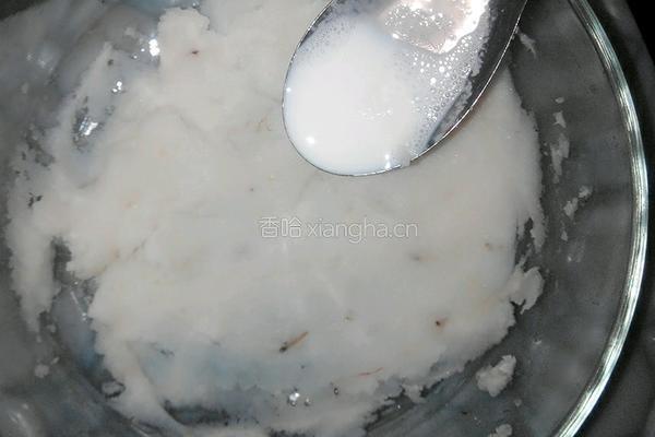 果酱铁棍山药泥的做法图解4
