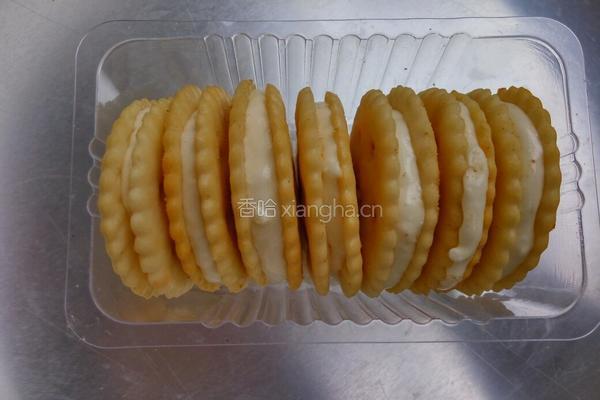 牛轧糖饼干的做法图解7