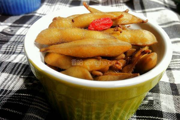 五香毛豆的做法图解4