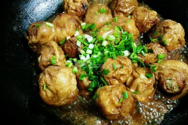 面筋塞肉的做法图解9