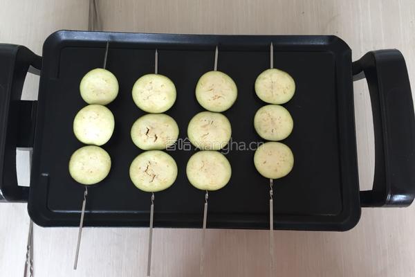 蒜香烤茄子的做法图解3