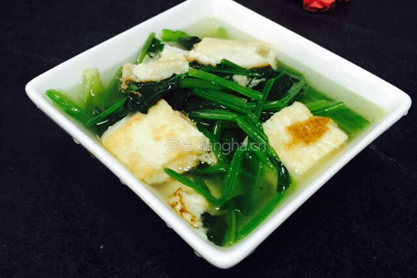 菠菜炖豆腐的做法图解9