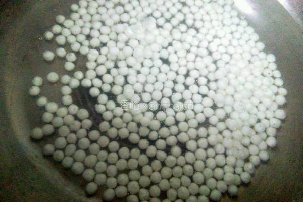 香芒火龙果西米露的做法图解2