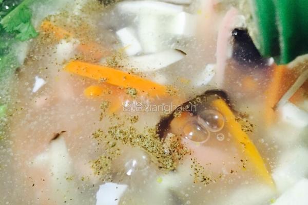 家常酸辣汤的做法图解9