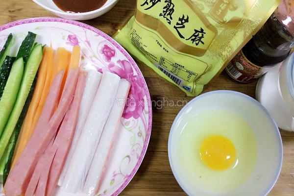 韩式辣酱紫菜包饭的做法图解2