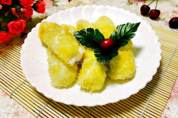 酥炸牛奶冻的做法图解10