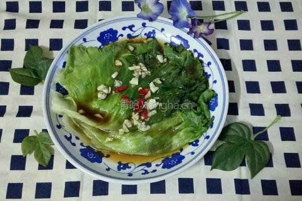 蚝油西生菜的做法图解5