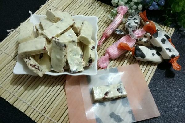 自制花生牛轧糖的做法图解12