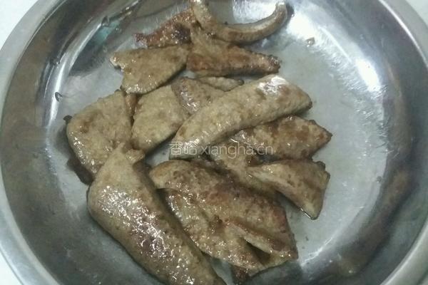 猪肝粥的做法图解3