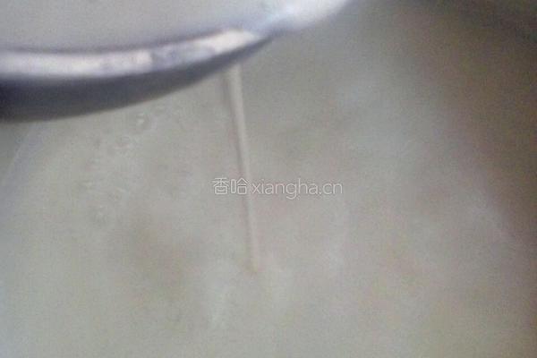 大米豆浆粥的做法图解12