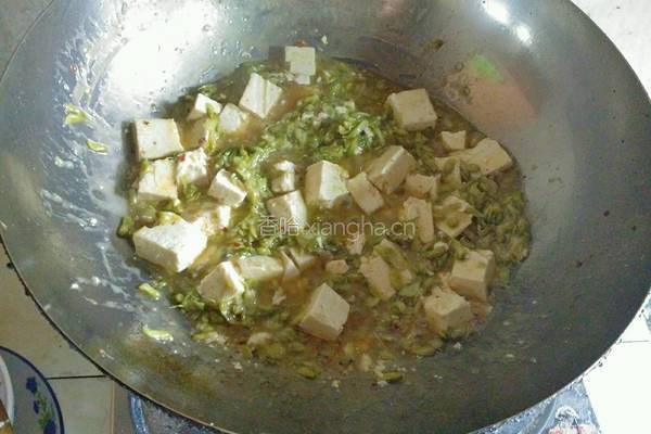 槐花豆腐的做法图解8