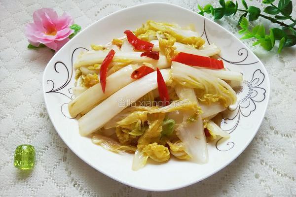 双辣炒娃娃菜的做法图解8