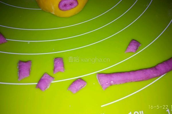 南瓜豆沙小猪包的做法图解10