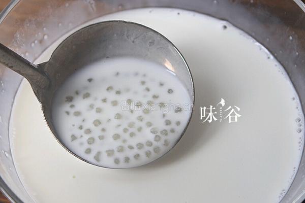 红豆牛奶西米露的做法图解6