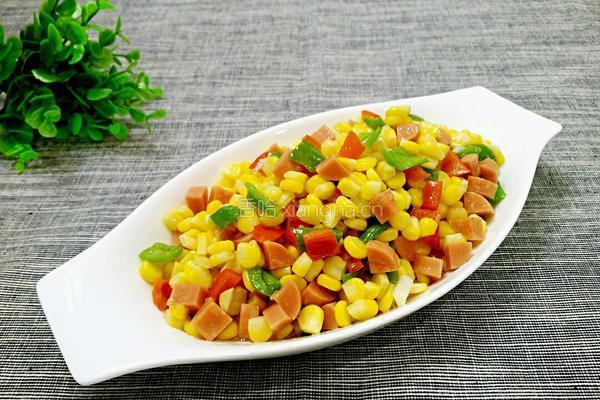 炒玉米粒的做法图解8