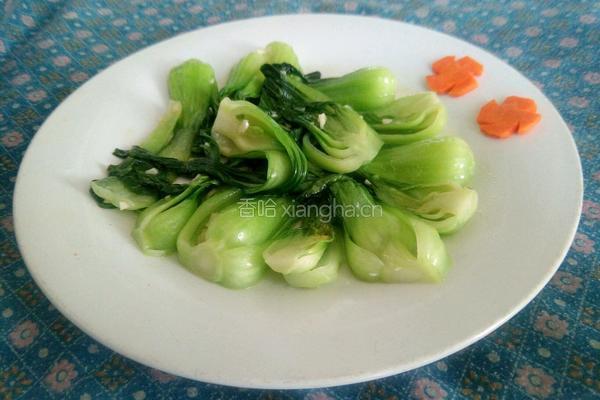 生炒油菜的做法图解5