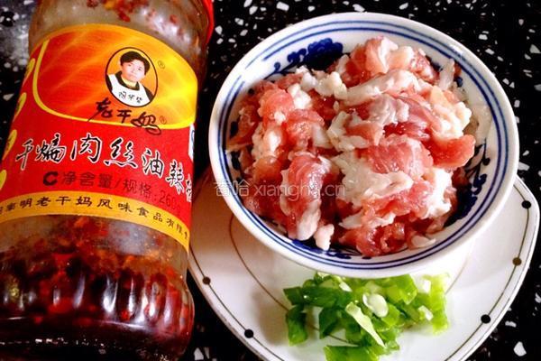 老干妈炒饼的做法图解3