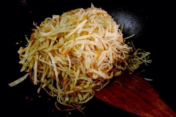 老干妈炒饼的做法图解13