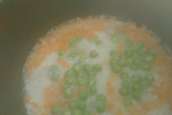 豌豆饭的做法图解4