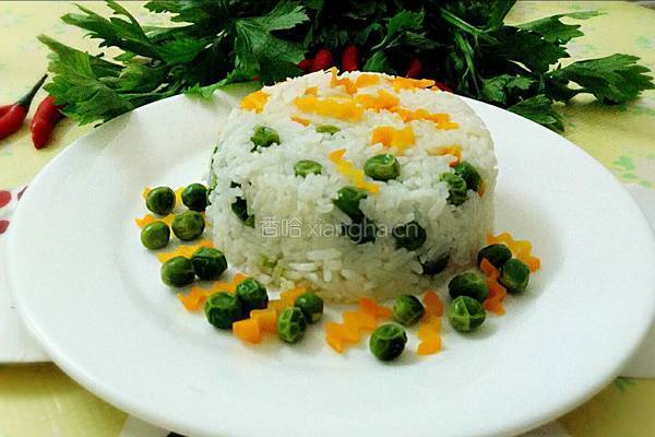 豌豆饭的做法图解5