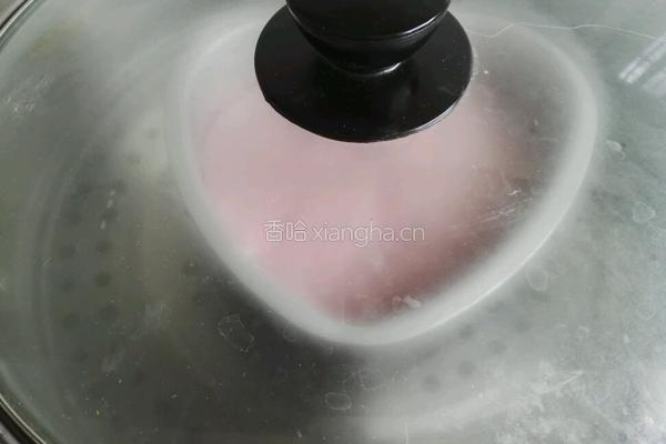 爱心紫薯发糕的做法图解6